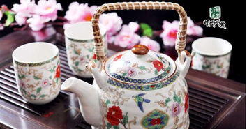 景德镇精品陶瓷 7头提梁壶茶具套装，演绎中式古典茶道美学